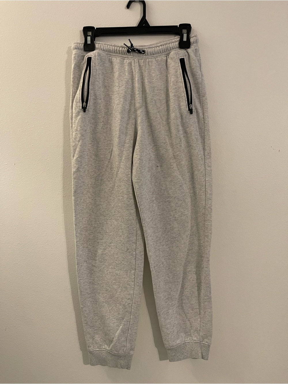 Women's Gray Drawstring Jogger Sweatpants